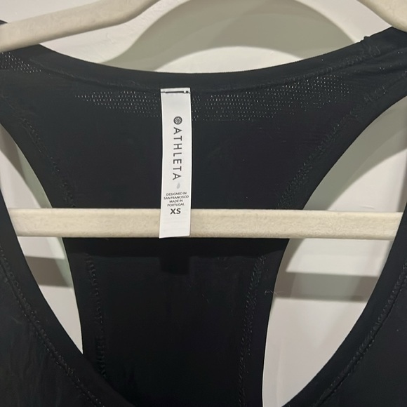 ATHLETA BLACK SPEEDLIGHT RACERBACK TANK - Picture 5 of 8